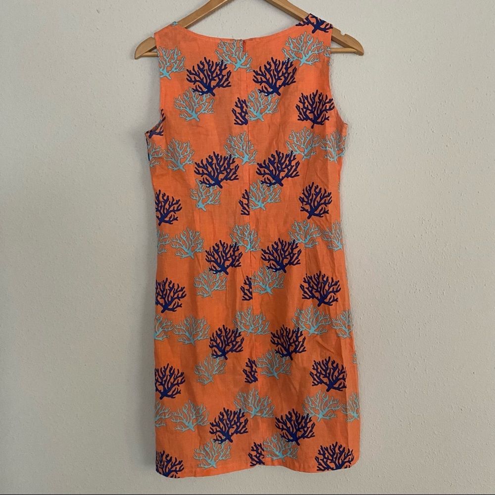 Three Islands Coral Dress - Picture 4 of 5